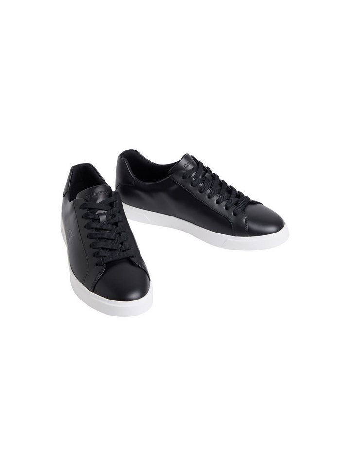 Calvin Klein LOW PROF CUPSOLE LTH Sneaker Freizeitschuh, Halbschuh, Schnürer mit CK-Label – Bild 2 von 5
