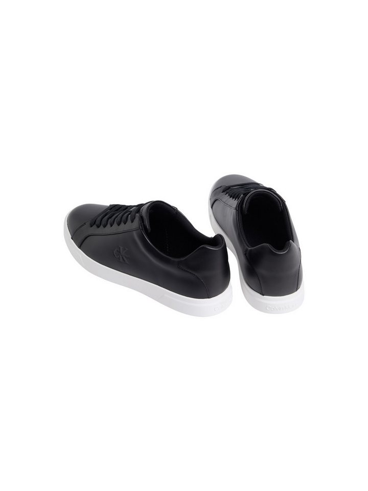 Calvin Klein LOW PROF CUPSOLE LTH Sneaker Freizeitschuh, Halbschuh, Schnürer mit CK-Label – Bild 3 von 5
