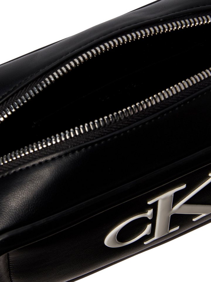 Calvin Klein Mini Bag BOLD CK CAMERA BAG, kleine Damen-Umhängetasche, Schultertasche, Kamerabag mit CK-Logo – Bild 5 von 5