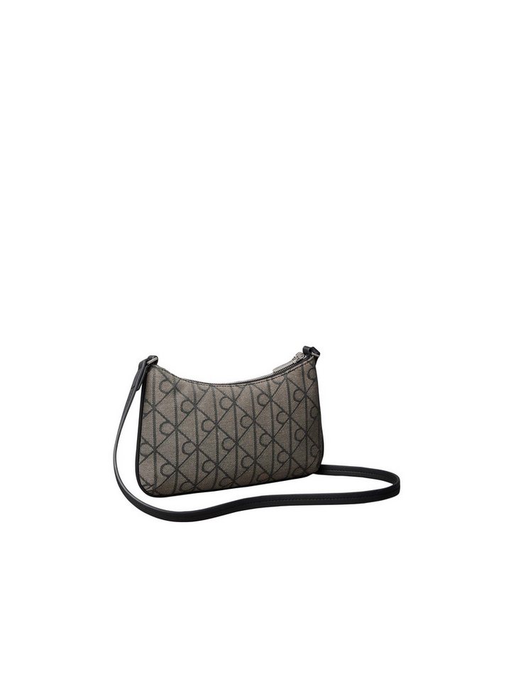 Calvin Klein Mini Bag EMBLEM AOP JACQUARD CONV MINI BA, Umhängetasche, kleine Damen Handtasche mit Logo-Musterung – Bild 3 von 4