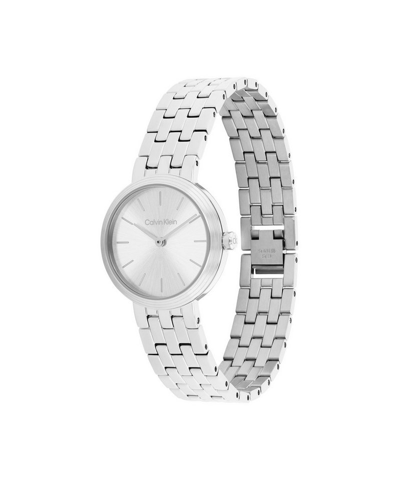 Calvin Klein Quarzuhr FORME 25100186, Armbanduhr, Damenuhr, Edelstahlarmband, analog – Bild 2 von 4