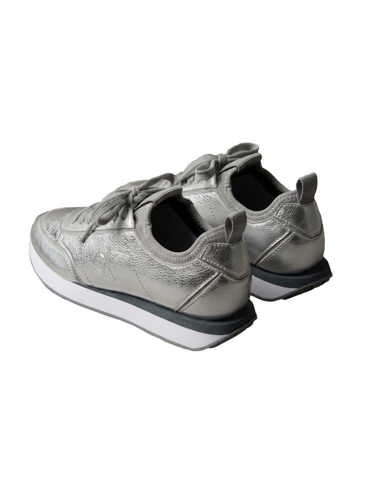 Calvin Klein RETRO RUNNER METALLIC Plateausneaker Trendsneaker, Businesssneaker, Halbschuh mit Anziehlasche – Bild 2 von 5
