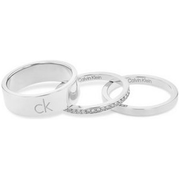 Calvin Klein Ring-Set CK TRIO (Set, 3-tlg), mit Preciosa Crystal
