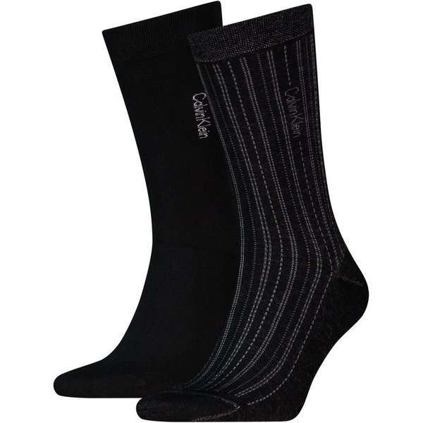 Calvin Klein Socken CK MEN SOCK PATTERN LINES (2 Paar)