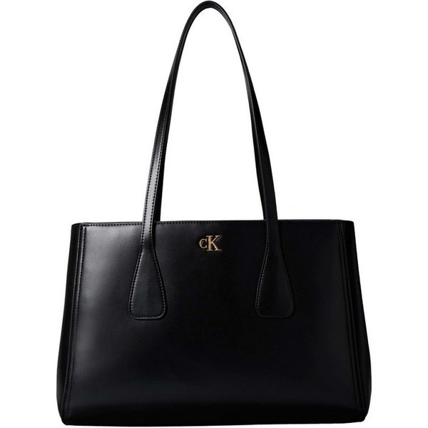 Calvin Klein Tragetasche CK MEDIUM WORK TOTE, Tragetasche, Schultertasche mit Reißverschluss-Innenfach