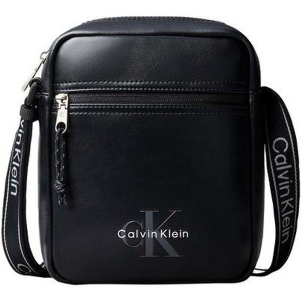 Calvin Klein Umhängetasche BOLD LOGO WEBBING REPORTER, Schultertasche, Herren Body Bag mit Reißverschluss