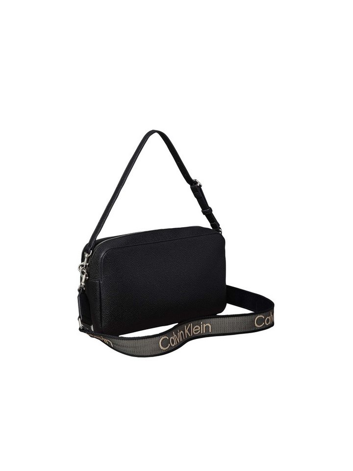 Calvin Klein Umhängetasche WEBBING 2X STRAP, Damen Handtasche, Schultertasche, Camera Bag – Bild 3 von 4
