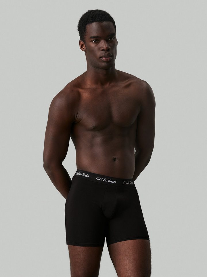Calvin Klein Underwear Boxer Boxer Brief 7PK (Packung, 7-St., 7er-Pack) mittlehoher Bund, langes Bein – Bild 2 von 5