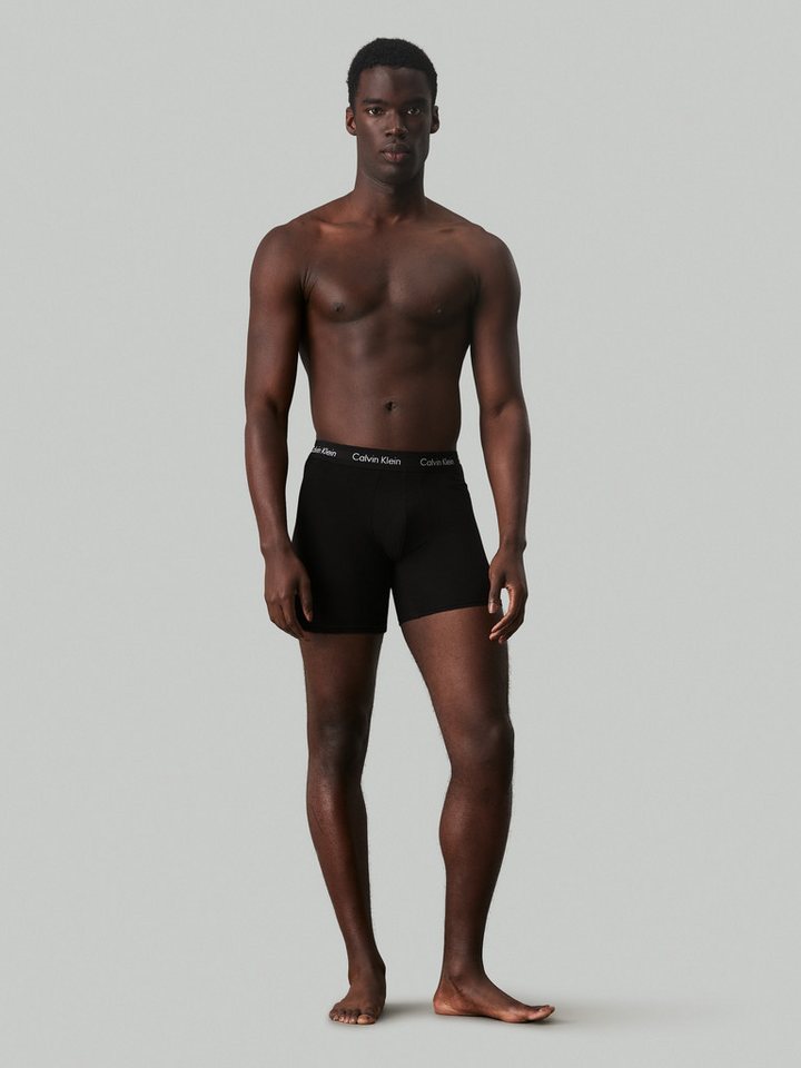 Calvin Klein Underwear Boxer Boxer Brief 7PK (Packung, 7-St., 7er-Pack) mittlehoher Bund, langes Bein – Bild 5 von 5
