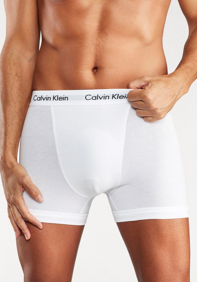 Calvin Klein Underwear Boxer CK Boxer 3x (3-St) mit Logoschriftzug am Bund – Bild 4 von 5