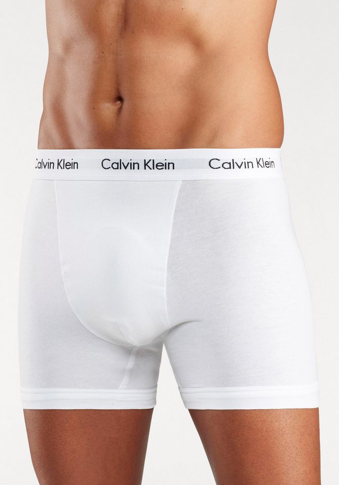Calvin Klein Underwear Boxer CK Boxer 3x (3-St) mit Logoschriftzug am Bund – Bild 2 von 5
