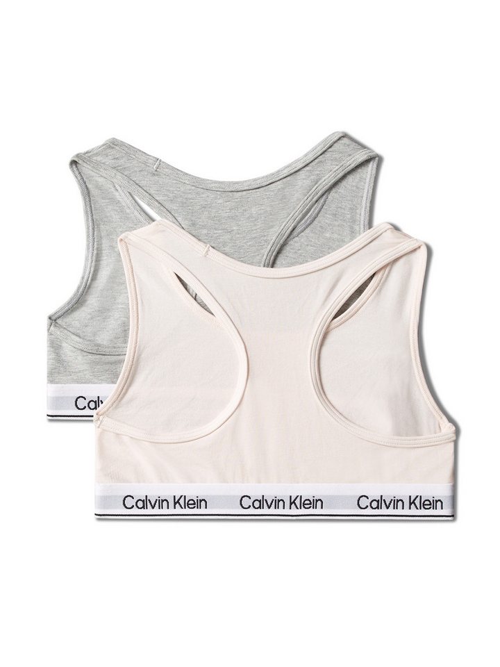 Calvin Klein Underwear Bralette 2PK BRALETTE (Packung, 2-tlg., 2er-Pack) mit Logobund – Bild 2 von 2