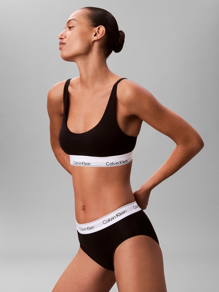 Calvin Klein Underwear Bralette-BH LIGHTLY LINED BRALETTE Mit elastischem Saum – Bild 4 von 5