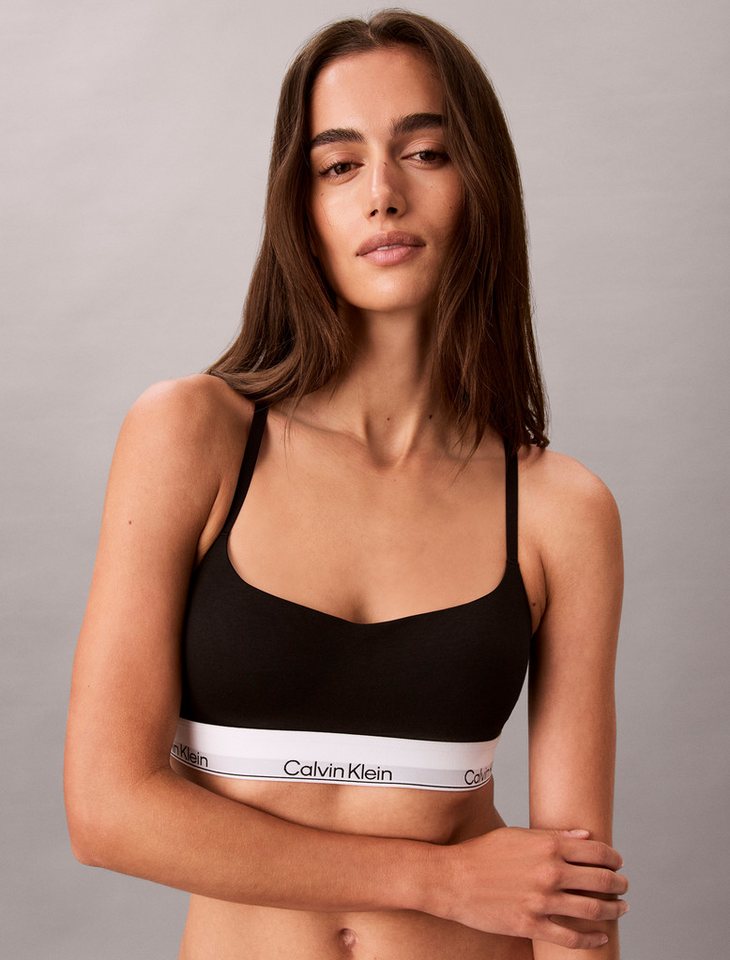Calvin Klein Underwear Bustier LIGHTLY LINED BRALETTE mit Logobund – Bild 2 von 5