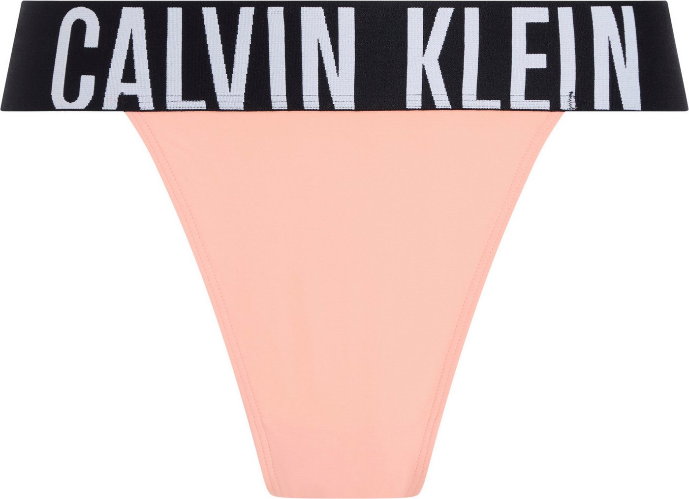 Calvin Klein Underwear String HIGH LEG THONG mit großem Logo – Bild 4 von 5