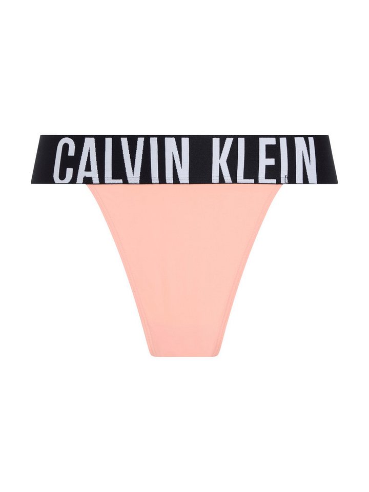 Calvin Klein Underwear String HIGH LEG THONG mit großem Logo – Bild 5 von 5