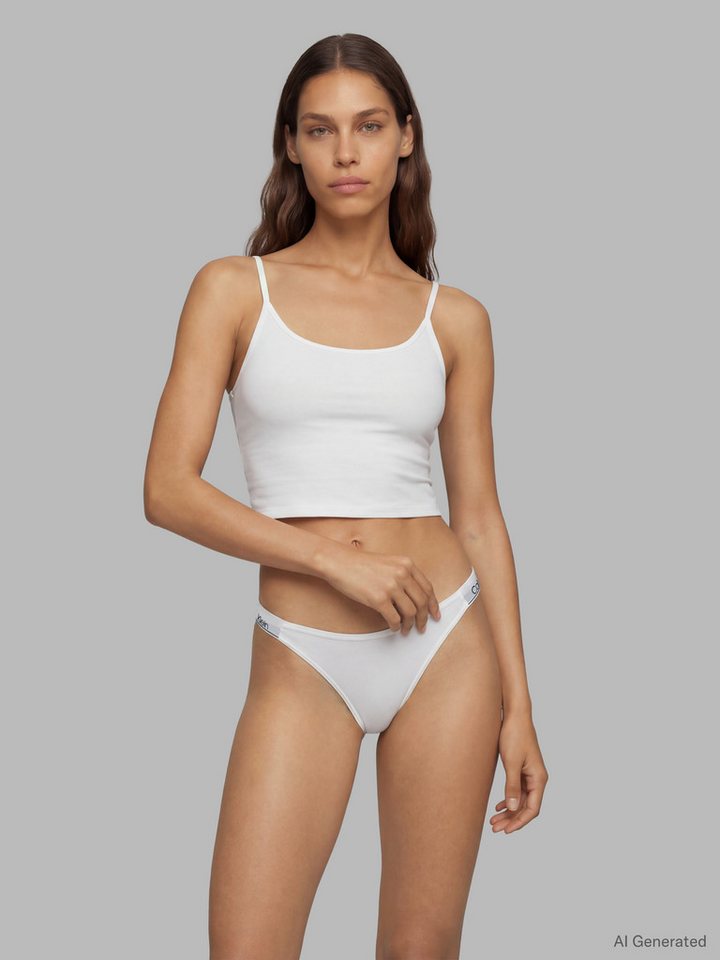 Calvin Klein Underwear Tanga STRING BIKINI Körpernahe Passform mit elastischem Bund – Bild 2 von 4