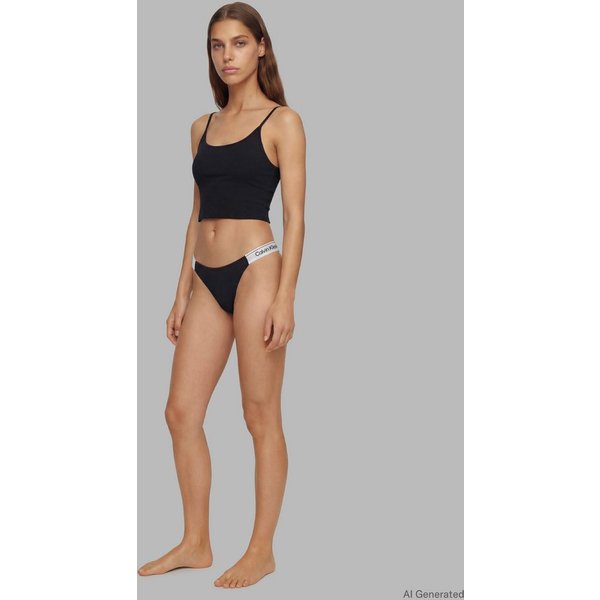 Calvin Klein Underwear Tanga STRING BIKINI Körpernahe Passform mit elastischem Bund