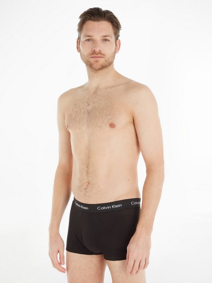 Calvin Klein Underwear Trunk Trunk 3 PACK (3-St., 3 PACK) mit Logo-Stretchbund – Bild 2 von 5