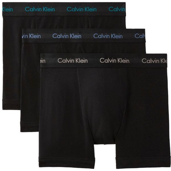 Calvin Klein Underwear Trunk TRUNK 3PK (Packung, 3-St) mit Calvin Klein Logo-Elastikbund (3 Stück)
