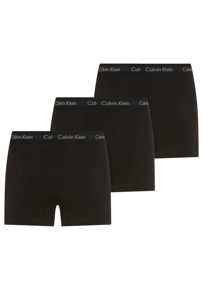 Calvin Klein Underwear Trunk TRUNK 3PK (Packung, 3-St) mit Calvin Klein Logo-Elastikbund (3 Stück) – Bild 2 von 5