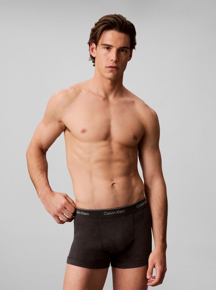 Calvin Klein Underwear Trunk TRUNK 3PK (Packung, 3er-Pack) mit Logo-Elastikbund – Bild 3 von 5