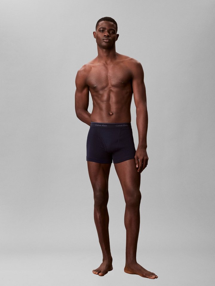 Calvin Klein Underwear Trunk TRUNK 3PK (Packung, 3er-Pack) mit Logo-Elastikbund – Bild 5 von 5