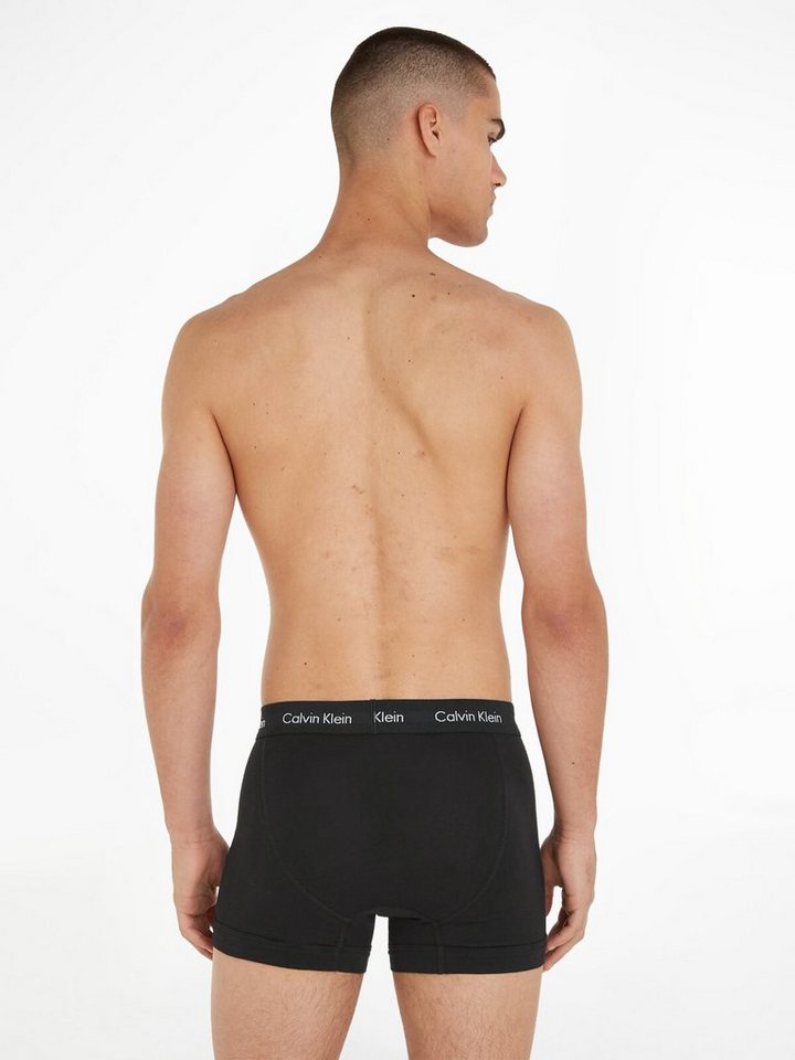 Calvin Klein Underwear Trunk TRUNK 7PK (Packung, 7-St., 7er-Pack) Mit elastischem Bund – Bild 3 von 5