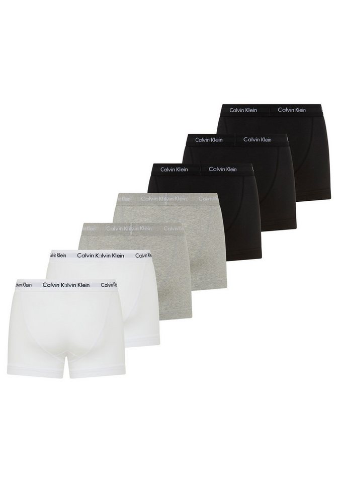 Calvin Klein Underwear Trunk TRUNK 7PK (Packung, 7-St., 7er-Pack) Mit elastischem Bund – Bild 2 von 5