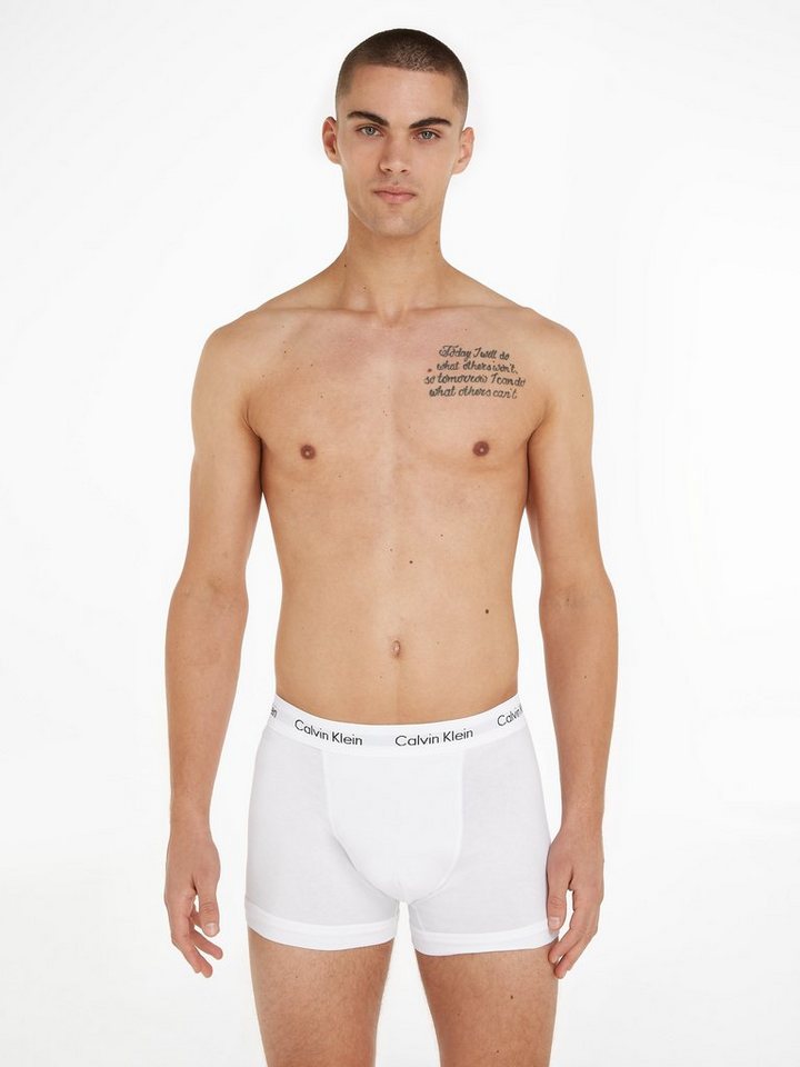Calvin Klein Underwear Trunk TRUNK 7PK (Packung, 7-St., 7er-Pack) Mit elastischem Bund – Bild 3 von 5