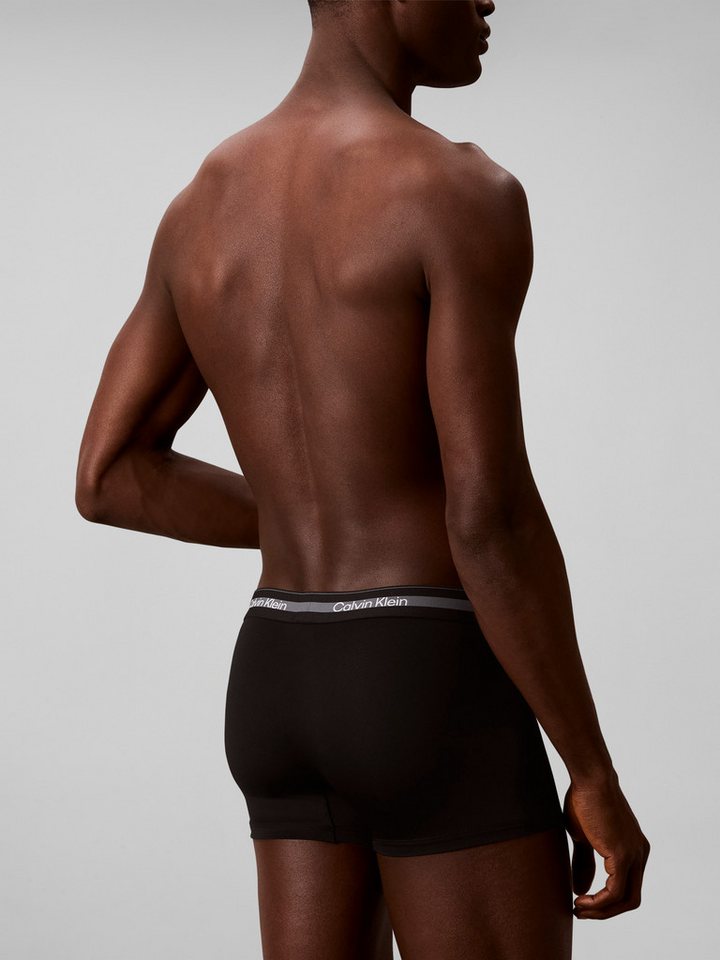 Calvin Klein Underwear Trunk (Packung, 3-St., 3er-Pack) Active Mesh-Unterhose, leicht transparent und mit elastischem Bund – Bild 4 von 5