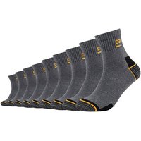 CAMANO Arbeitskurzsocken, Größe 39/42 in Grau