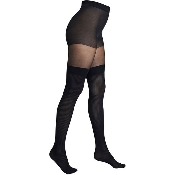 Camano Feinstrumpfhose overknee stripes 1er Pack