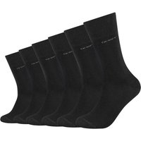CAMANO Herren Socken ca-soft Socks 6p, Größe 43-46 in Schwarz