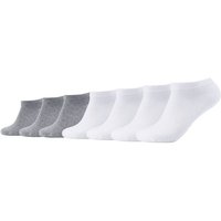 CAMANO Herren Socken Online ca-soft Sneaker 7p, Größe 39-42 in Weiß