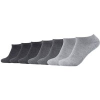 CAMANO Herren Socken Online ca-soft Sneaker 7p, Größe 39-42 in Grau