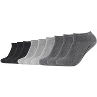 CAMANO Herren Socken Online ca-soft Sneaker 9p, Größe 39-42 in Grau