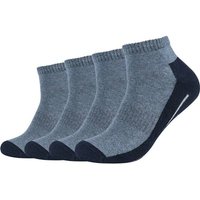 CAMANO Herren Socken Online pro tex function Quarter 4p, Größe 39-42 in Blau