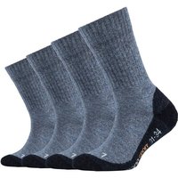 CAMANO Kinder Socken Online Children pro tex function Socks 4p, Größe 23-26 in Blau