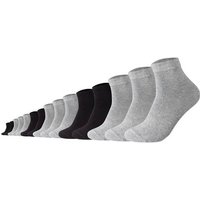 CAMANO Kurzsocken, Größe 35/38 in Grau