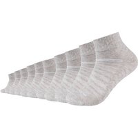 CAMANO Kurzsocken Mesh Ventilation, Größe 35/38 in Grau