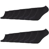 CAMANO Sneakersocken, Größe 39/42 in Schwarz