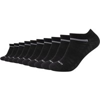 CAMANO Sneakersocken Mesh Ventilation, Größe 43/46 in Schwarz