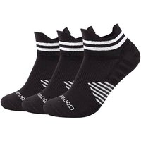 CAMANO Sneakersocken performance training light, Größe 43/46 in Schwarz