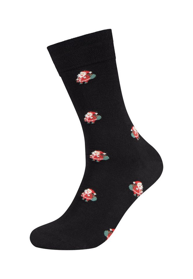 Camano Socken 3er Pack 3er Pack Ca-soft Bund ohne Druckgefühl, Superfeine, gekämmte Baumwolle – Bild 4 von 5