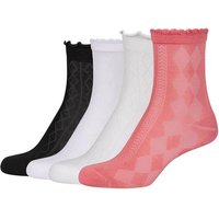 CAMANO Socken ca-soft structured, Größe 39/42 in Pink