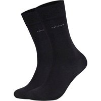 CAMANO Socken ca-soft temperature regulating, Größe 43/46 in Schwarz