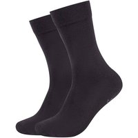 CAMANO Socken comfort cotton Stopper, Größe 43/46 in Schwarz