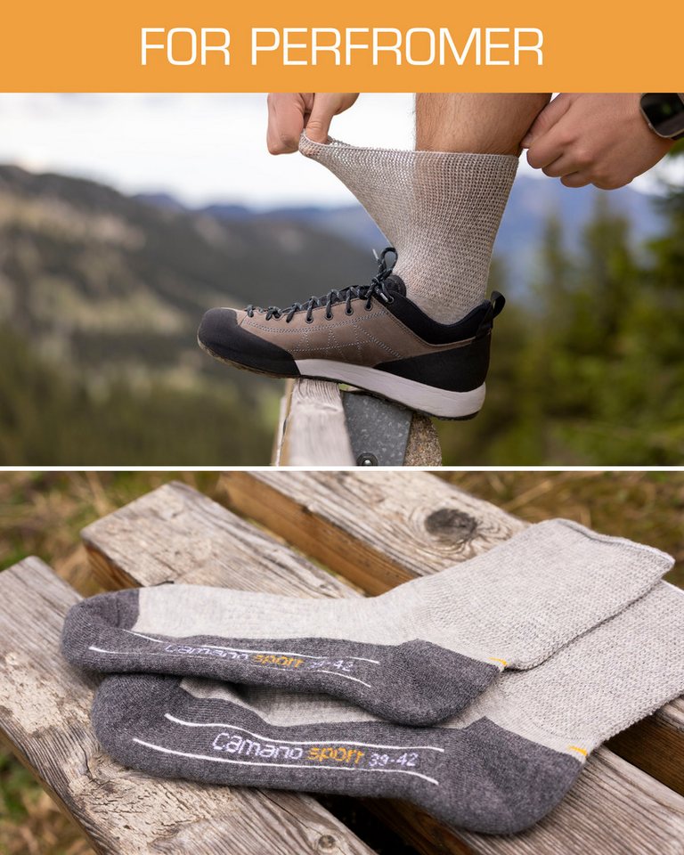 Camano Socken function (4-Paar) perfekte Feuchtigkeitsregulation – Bild 4 von 5