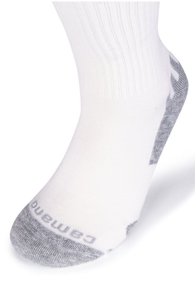 Camano Socken performance merino wool reflective 1er Pack 1er Pack Mesh-Belüftungfür perfektes Fußklima, mit Mittelfuß-Bogenhalt – Bild 2 von 3